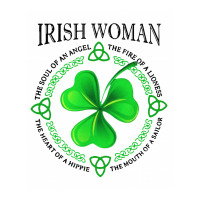 Irish Woman The Soul Of An Angel The Fire Of A Lioness Raglan Crop Top | Artistshot