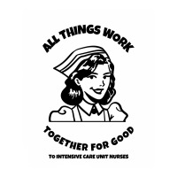 All Things Work Together For Good To Intensive Care Unit Nurses Raglan Crop Top | Artistshot