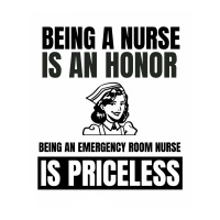 Being A Nurse Is An Honor Being An Emergency Room Nurse Is Priceless Raglan Crop Top | Artistshot