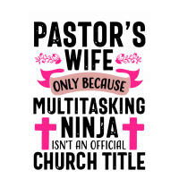 Pastor Wife Funny Ninja Christian Raglan Crop Top | Artistshot