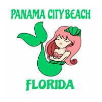 Panama City Beach Cute Mermaid Florida Raglan Crop Top | Artistshot