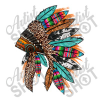 Western Patterned Headdress Native American Raglan Crop Top | Artistshot