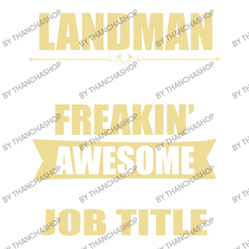 Landman Because Freakin' Awesome Isn't A Job Title Raglan Crop Top by thanchashop | Artistshot