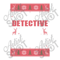 It's A Detective Thing You Wouldn't Understand Ugly Christmas Costumes Raglan Crop Top | Artistshot