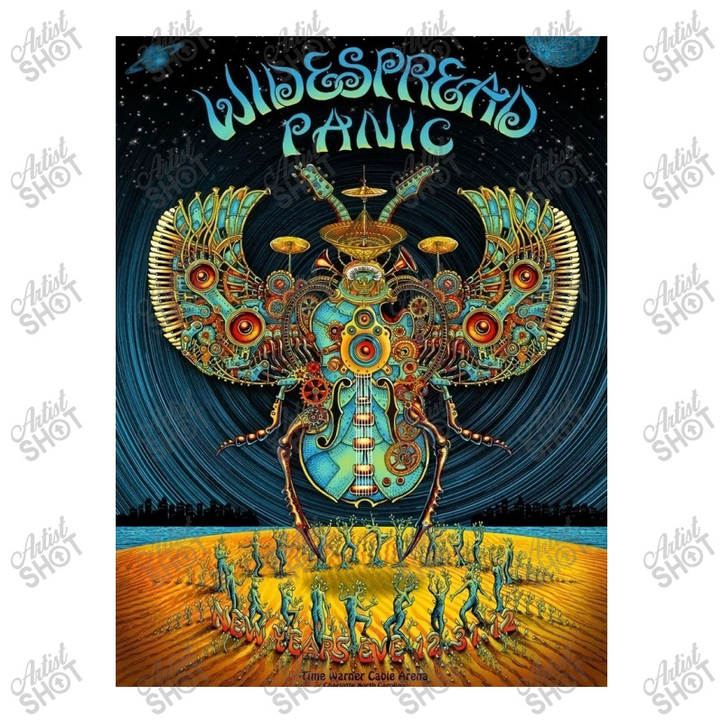 Widespread Panic - New Year Eve Raglan Crop Top by hugo chanavaro | Artistshot