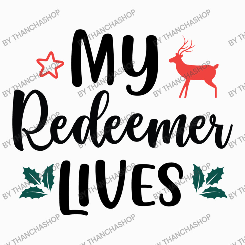 My Redeemer Lives Raglan Crop Top by thanchashop | Artistshot