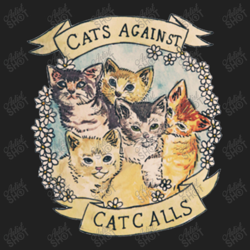 Cat Against Cat Calls Basic T-shirt | Artistshot