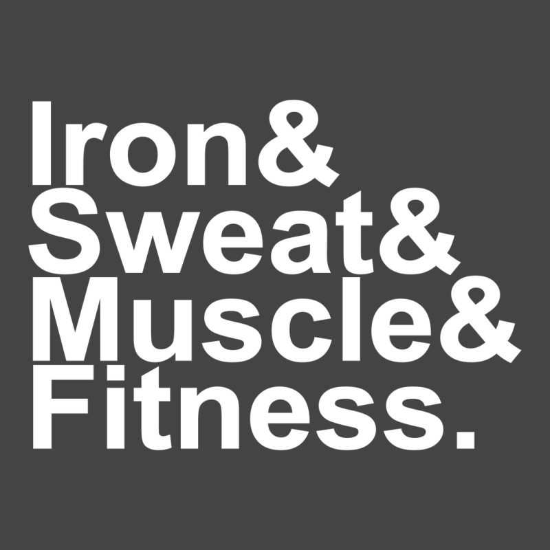 Iron & Sweat & Muscle & Fitness 1 Basic T-shirt | Artistshot