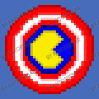 American Pacman Shield Basic T-shirt | Artistshot