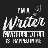 Whole World Trapped In Me Author Writer Ladies Polo Shirt | Artistshot