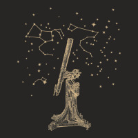 Stargazing Astronomy Ladies Fitted T-shirt | Artistshot