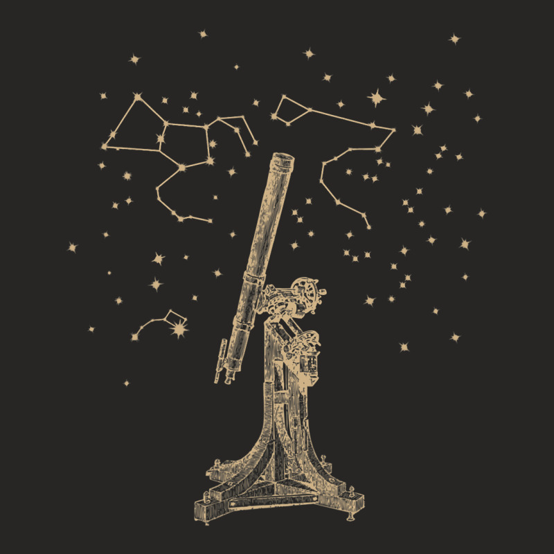 Stargazing Astronomy Ladies Fitted T-Shirt by ALEXIAMARTINS | Artistshot