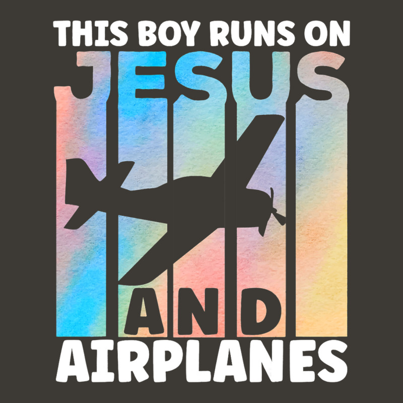 This Boy Runs On Jesus And Airplanes Future Pilot  Bucket Hat by MICHELLERICE | Artistshot