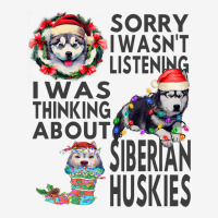 Funny Christmas Siberian Husky Santa Hat Dark Pupp Graphic T-shirt | Artistshot