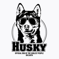 Funny Proud Husky Coolest People Dog Saying Dog T-shirt | Artistshot