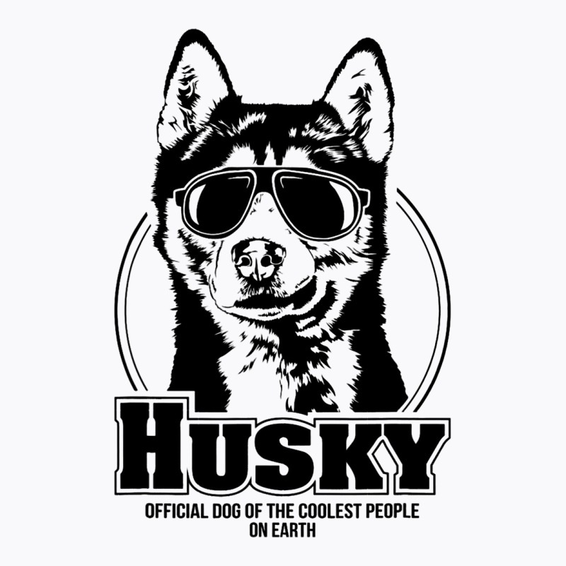 Funny Proud Husky Coolest People Dog Saying Dog T-shirt | Artistshot