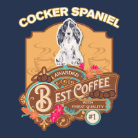 Mom T  Shirt Cocker Spaniel Best Coffee   Dog Owner Coffee Lover Gifts Ladies Denim Jacket | Artistshot