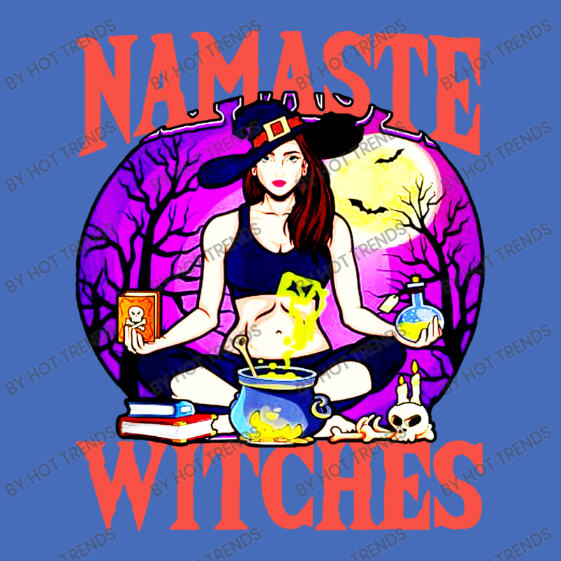 Namaste Witches Funny Pun Peacfeul Halloween Basic Youth T-shirt | Artistshot