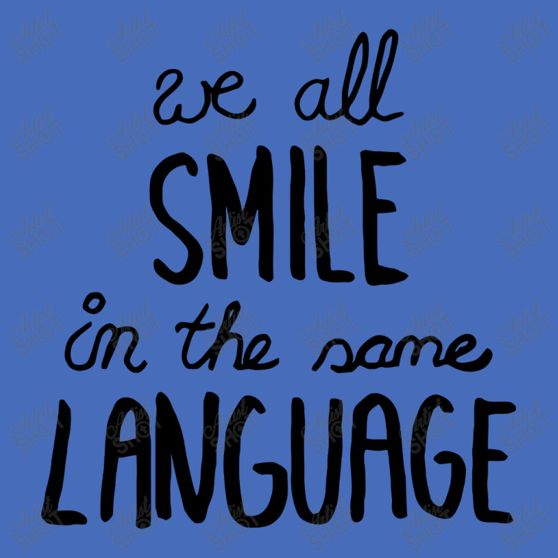 We All Smile In The Same Language Basic Youth T-shirt by Cole Tees | Artistshot