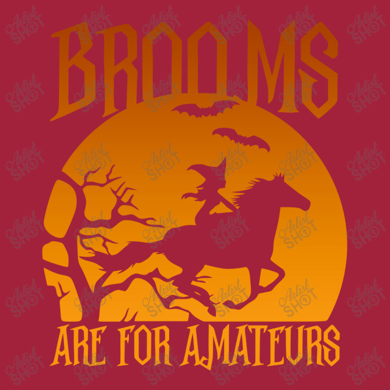 Brooms Are For Amateurs Classic Basic Youth T-shirt by QuickPick09 | Artistshot