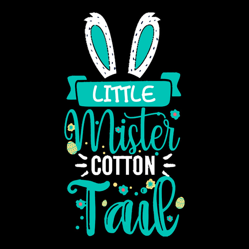 Easter T  Shirt Kids Little Mister Cotton Tail   Boys Easter Bunny 5 Long Sleeve Baby Bodysuit | Artistshot