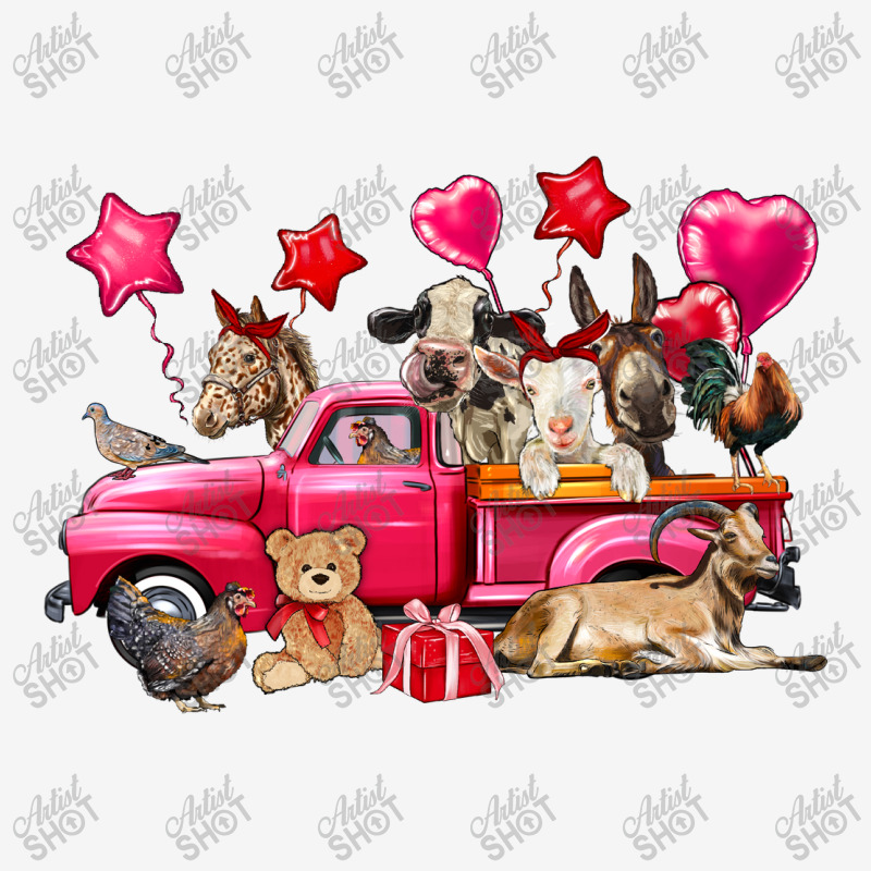 Valentine's Farm Animals Truck Classic T-shirt by Neo Western | Artistshot