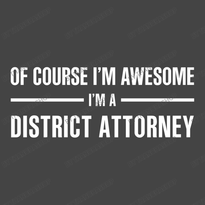 I'm Awesome I'm A District Attorney Basic Youth T-shirt by thanchashop | Artistshot