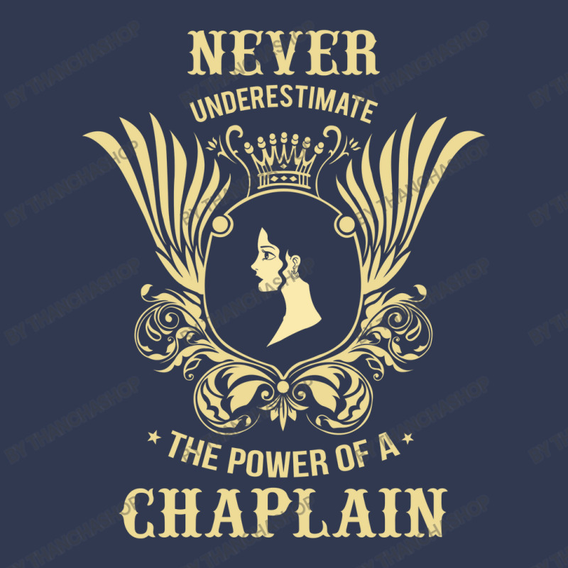 Never Underestimate The Power Of A Chaplain Basic Youth T-shirt by thanchashop | Artistshot