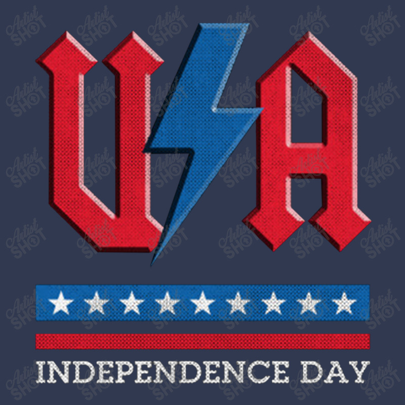 Independence Day Usa Rock N Roll Thunder Lightning Style   Independenc Basic Youth T-shirt by loomcnultys | Artistshot