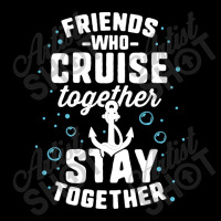 Friends Who Cruise Together T Shirt Match Anchor Vacation Cropped Hoodie | Artistshot