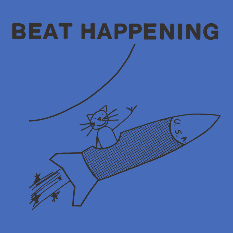 Beat Happening Rocket In Black Basic Youth T-shirt by Mamangracing | Artistshot