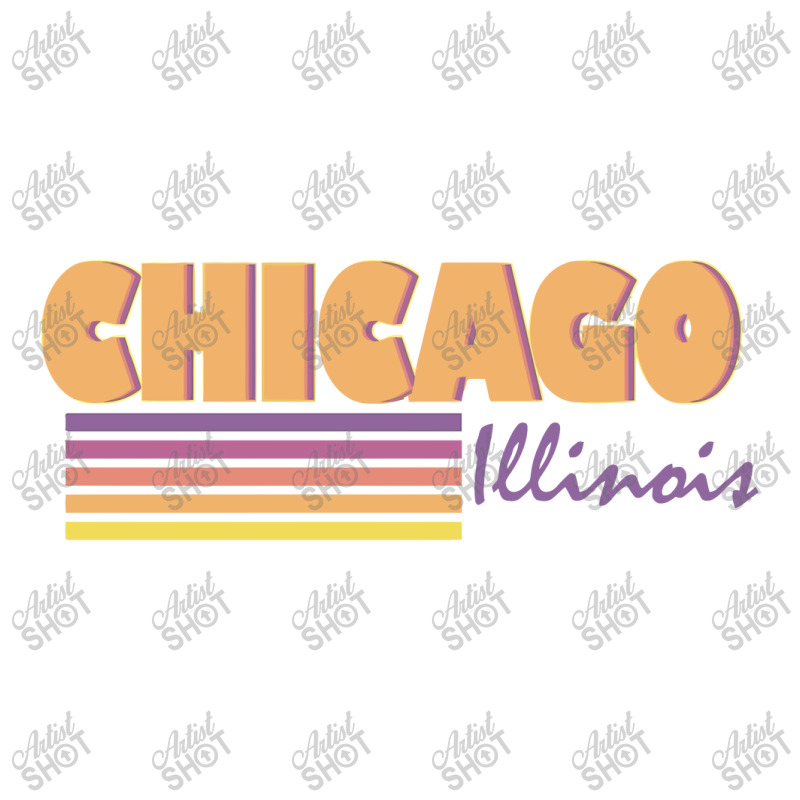 Chicago, Illinois Raglan Crop Top by TheSkulloids | Artistshot