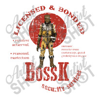 Bossk Security Services Distressed   Bossk Raglan Crop Top | Artistshot