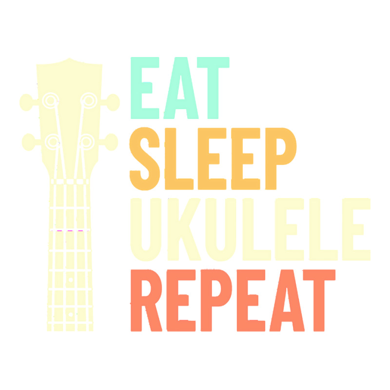 Eat Sleep Repeat T  Shirt Eat Sleep Ukulele Repeat Ukulele Headstock R Raglan Crop Top by umurray372 | Artistshot