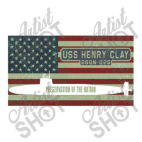 Uss Henry Clay Ssbn 625 Nuclear Ballistic Missile Submarine Vintage Raglan Crop Top | Artistshot