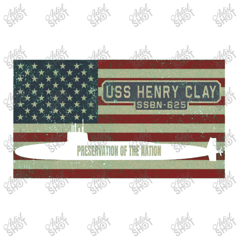 Uss Henry Clay Ssbn 625 Nuclear Ballistic Missile Submarine Vintage Raglan Crop Top by kudaponijengkulit | Artistshot