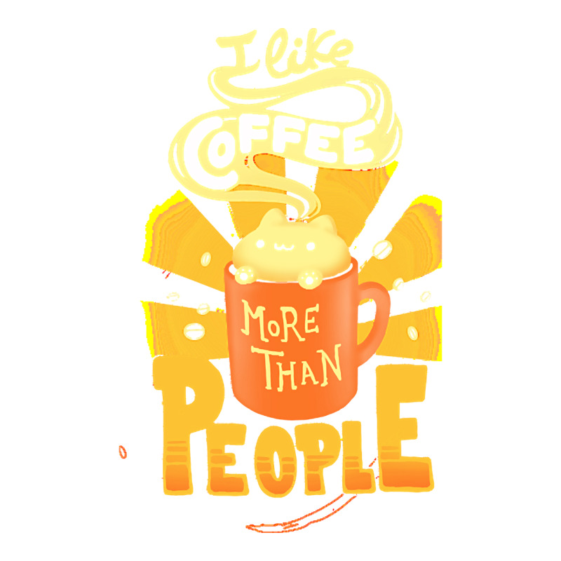 Coffee T  Shirt I Like Coffee More Than People   Caffeine Addict Funny Raglan Crop Top by brando56257 | Artistshot