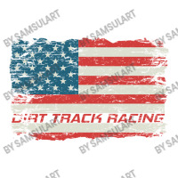 Dirt Track Racing American Flag Extreme Lover Raglan Crop Top | Artistshot