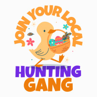 Join Your Local Hunting Gang Raglan Crop Top | Artistshot