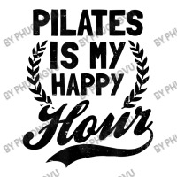 Is My Happy Hour Design Pilates Instructor T Shirt Raglan Crop Top | Artistshot