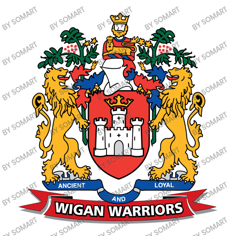 Wigan Warriors Raglan Crop Top by SomArt | Artistshot