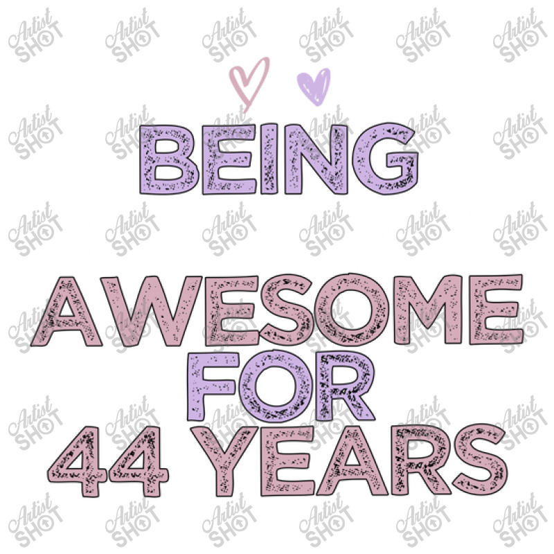 Being Totally Awesome For 44 Years Raglan Crop Top by thebestisback | Artistshot