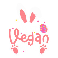 Vegan Design T  Shirt Bunny Ears I'm The Vegan Bunny Matching Easter V Raglan Crop Top | Artistshot