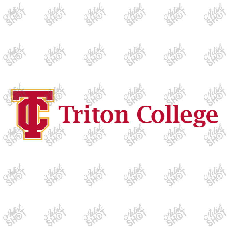 Triton College Raglan Crop Top by Bryanrafalsky | Artistshot