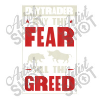 Day Trader Buy The Fear Sell The Greed Bear Bull Market Raglan Crop Top | Artistshot