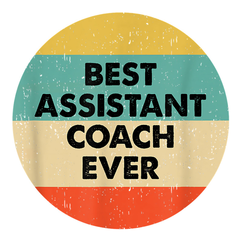 Assistant Coach Shirt  Best Assistant Coach Ever T Shirt Raglan Crop Top by atereabag | Artistshot