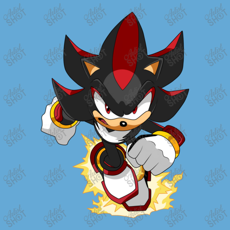 Black Super Hedgehog Running Forward Basic T-shirt by Ciarahriamirez | Artistshot