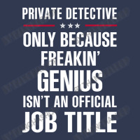 Gift For Freakin' Genius Private Detective Basic T-shirt | Artistshot