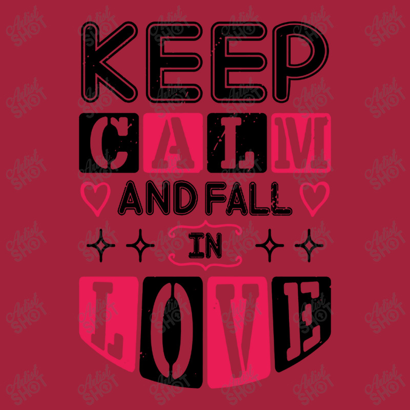 Keep Calm And Valentines Day Basic T-shirt | Artistshot