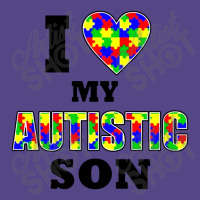 I Love My Autistic Son Autism Basic T-shirt | Artistshot